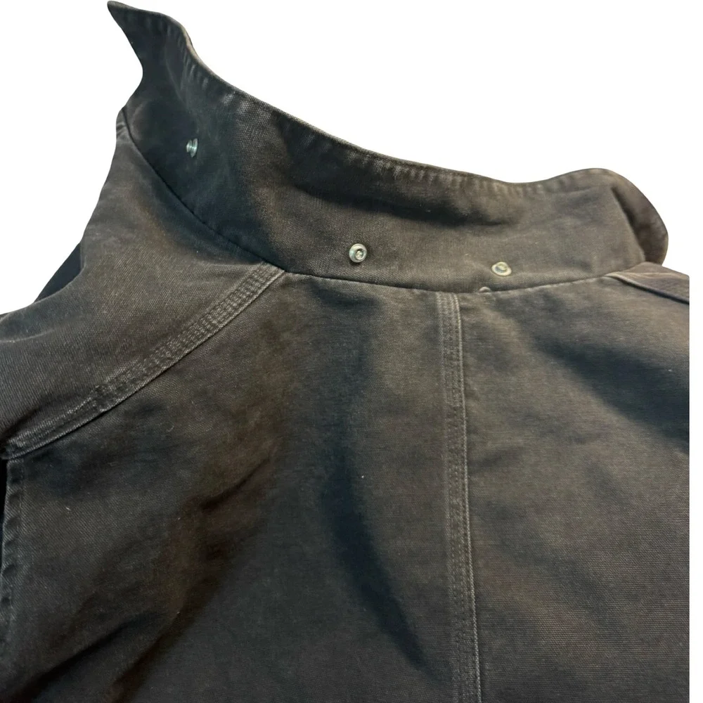Carhartt C26 BLK Arctic Traditional Coat Black 3XL Distressed Workwear